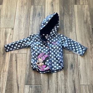 Disney Navy and White Polka Dot Minnie Mouse Jacket